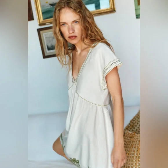 sachin and babi light blue dress Dressime Sexy A line High Slit V Neck Spaghetti Straps Prom Dress Pock –  dressime main image 1